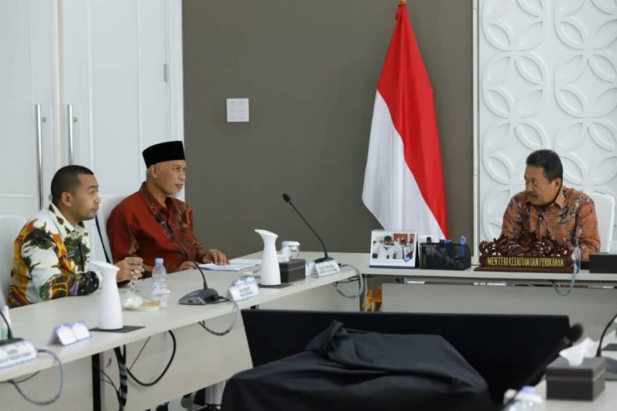 Kementerian Kelautan dan Perikanan (KKP) RI Ajak dan Dorong Pemprov Sumbar Kembangkan Budidaya Udang