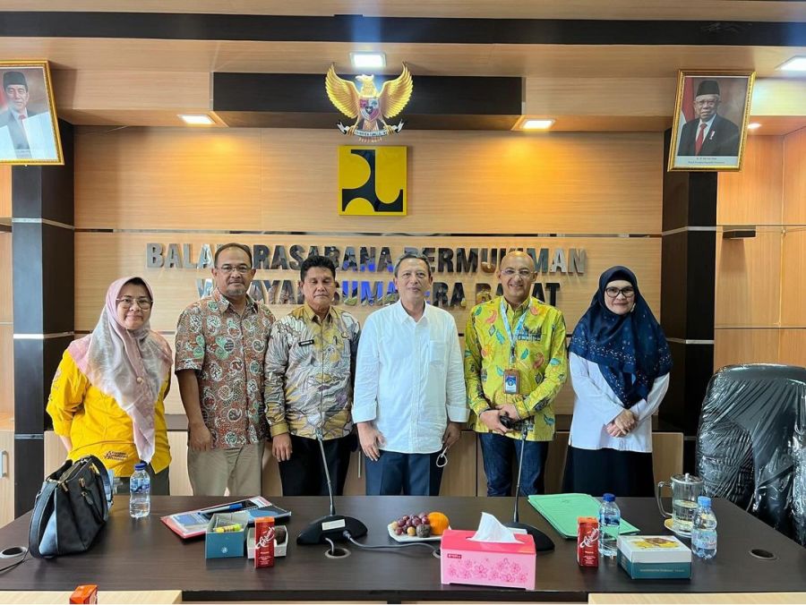 Kementerian PUPR Tinjau Instalasi Pengolahan Air Minum Perumda AM Kota Padang di Gunung Pangilun 