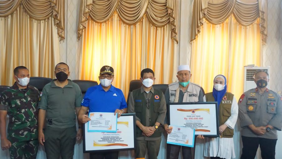 Kepala BNPB dan DPR RI ke Pasbar Bahas Penanganan dan Kondisi Korban Gempa