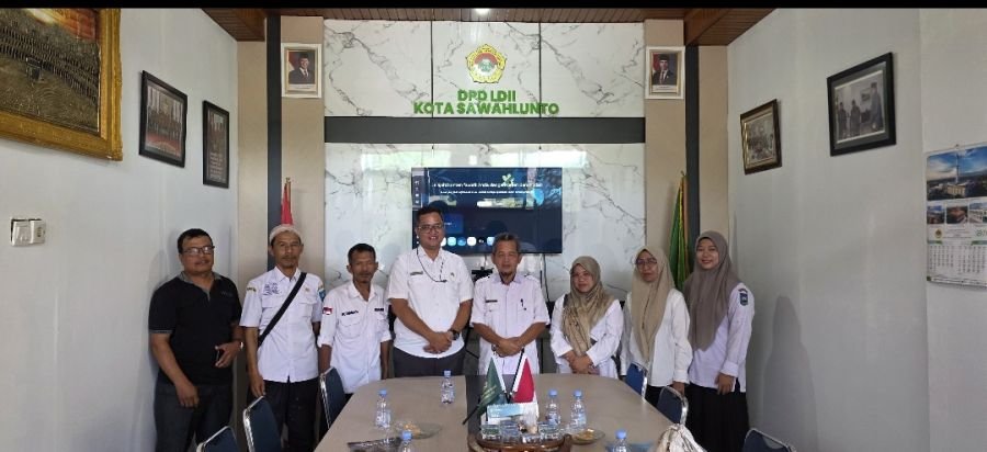 Kesbangpol Sawahlunto Kunjungi DPD LDII, Bahas Kontribusi dan Pengembangan Pendidikan