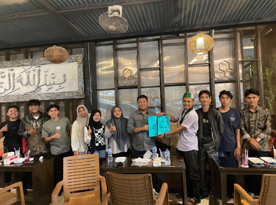 Ketua DPRD Dharmasraya Tampung Aspirasi HMI Terkait Peningkatan SDM Milenial