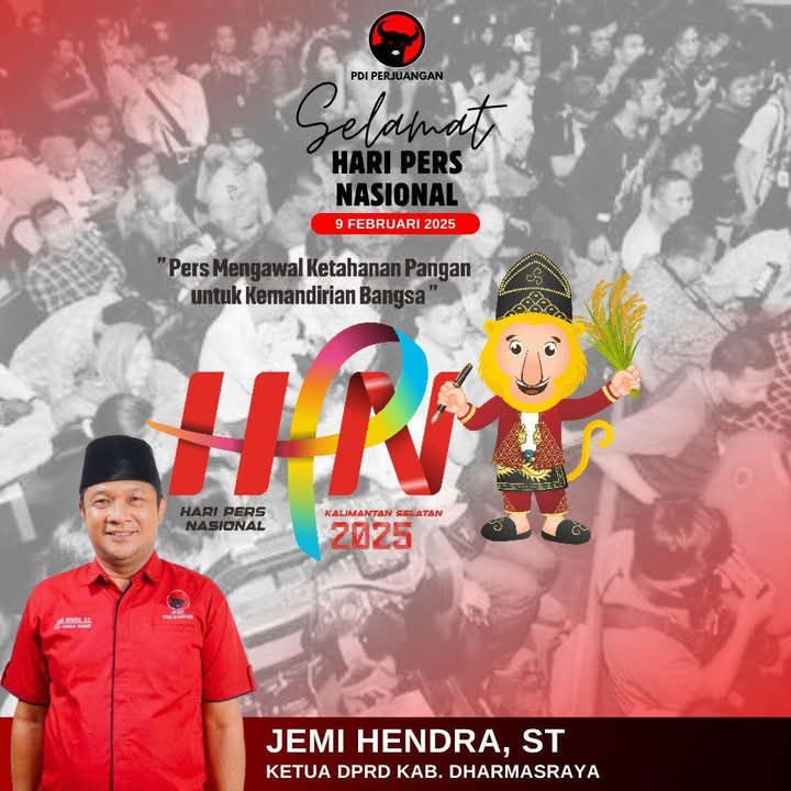 Ketua DPRD Dharmasraya Ucapkan Selamat Hari Pers Nasional 