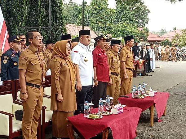 Ketua DPRD Kabupaten Dharmasraya Hadiri Pengambilan Sumpah/Janji Jabatan P3K Formasi TA 2023