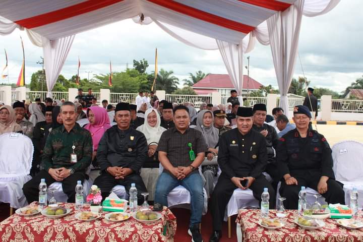 Ketua DPRD Kabupaten Dharmasraya Hadiri Peresmian Perpustakaan Daerah