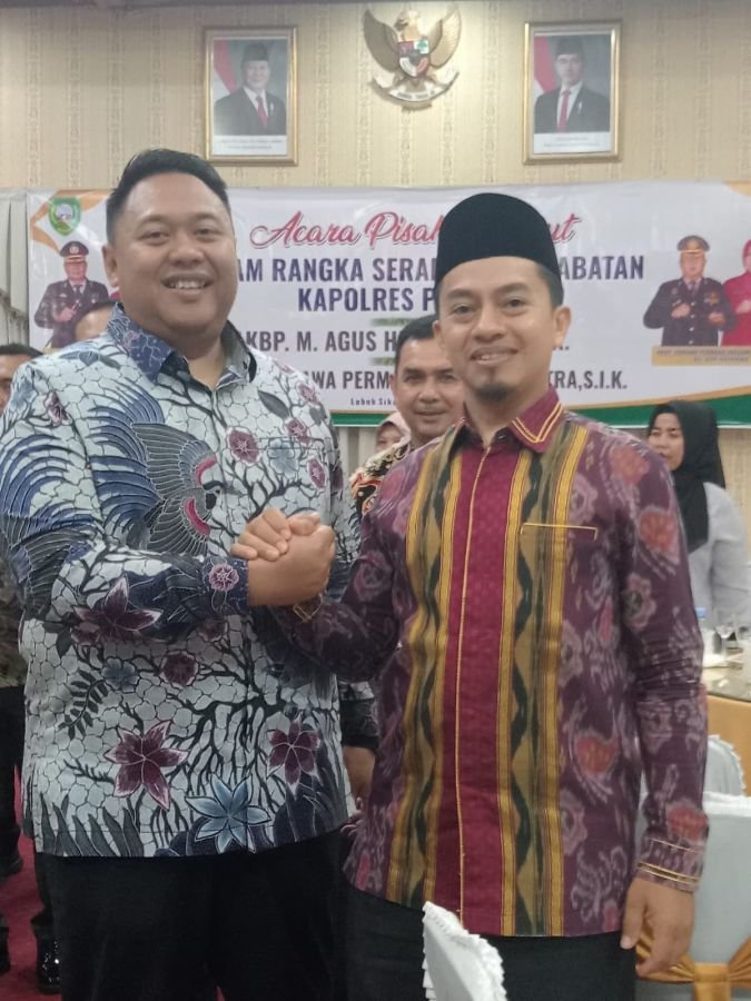 Ketua DPRD Pasaman Ucapkan Selamat Bertugas kepada Kapolres Baru, Siap Perkuat Sinergi untuk Daerah