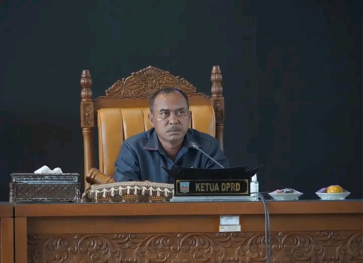 Ketua DPRD Pimpin Rapat Laporan  LKPj Bupati Dharmasraya