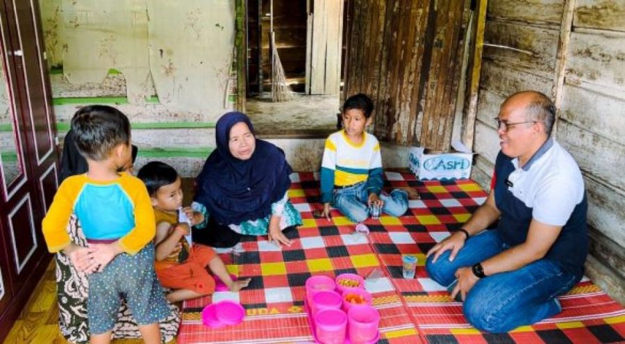 Ketua DPRD Sumbar Kunjungi Balita Korban Anjing Liar di Payakumbuh