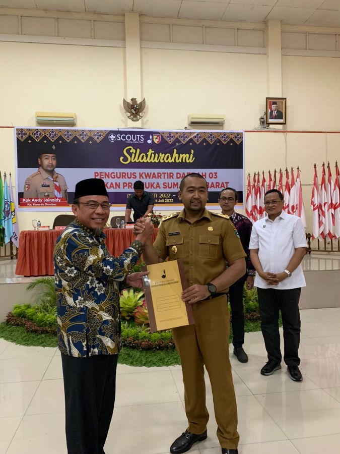 Ketua Kwarda Sumbar Audy Joinaldy Tekankan Transformasi Digital Gerakan Pramuka
