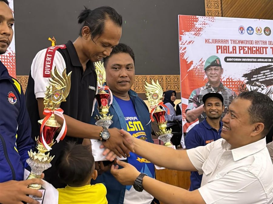 Ketua Pengkot TI Mursalim Apresiasi Suksesnya Kejuaraan Antardojang se-Kota Padang Tahun 2024