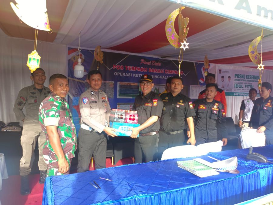 Ketua Senkom Sumbar Kunjungi Pos PAM di Padang, Komitmen Membantu Polri jaga Kamtibmas Lebaran 2025
