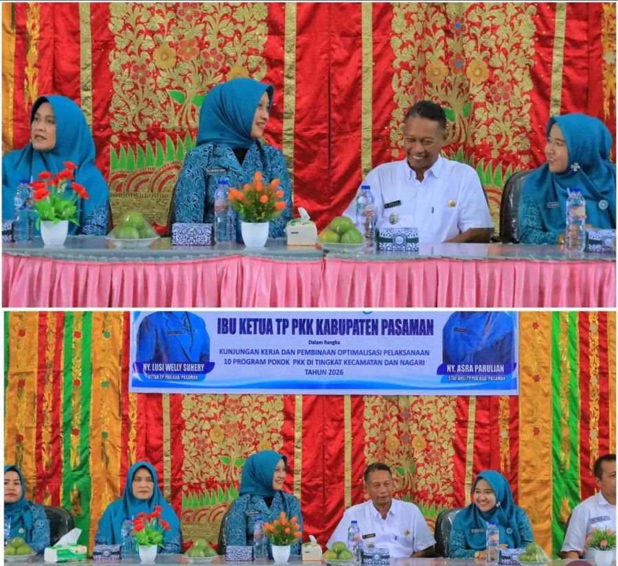Ketua TP PKK Pasaman Dorong Optimalisasi 10 Program Pokok PKK hingga Tingkat Nagari