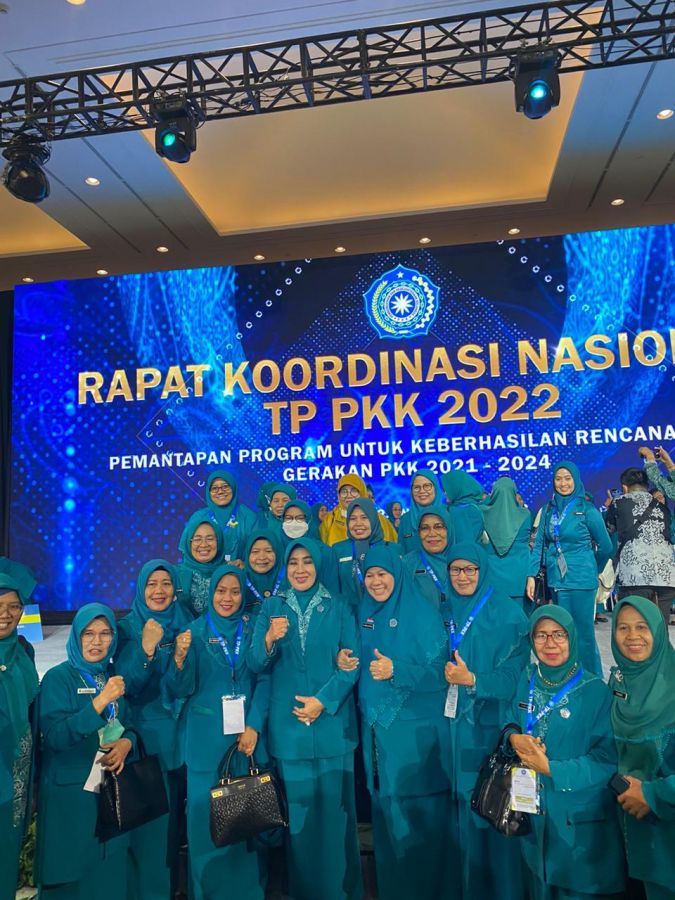 Ketua TP.PKK Sumbar Harneli Mahyeldi Hadiri Rakornas TP. PKK di JIEXPO