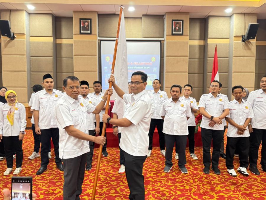 Ketua Umum AFI Lantik Pengurus Provinsi Sumatera Barat Periode 2024-2028