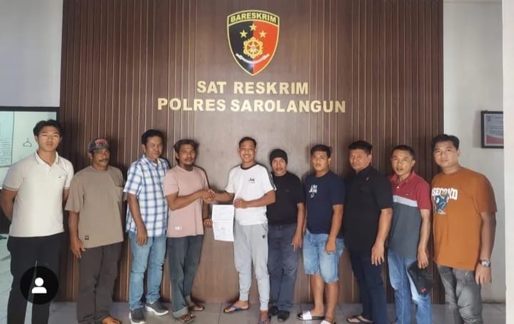 Kisah Tragis Penusukan Sopir Truk Baro Dharmasraya Berujung Damai di Polres Sarolangun