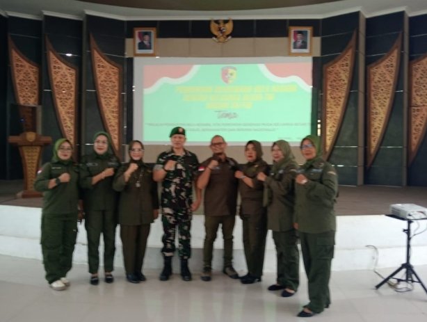 Kodam I/BB Perkuat Semangat Bela Negara Organisasi Keluarga Besar TNI di Sumbar