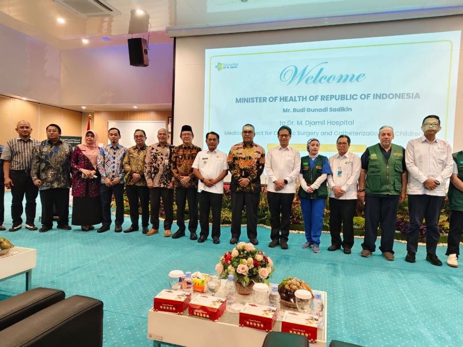 Kolaborasi Indonesia–Arab Saudi Perkuat Layanan Operasi Jantung Anak di Sumbar