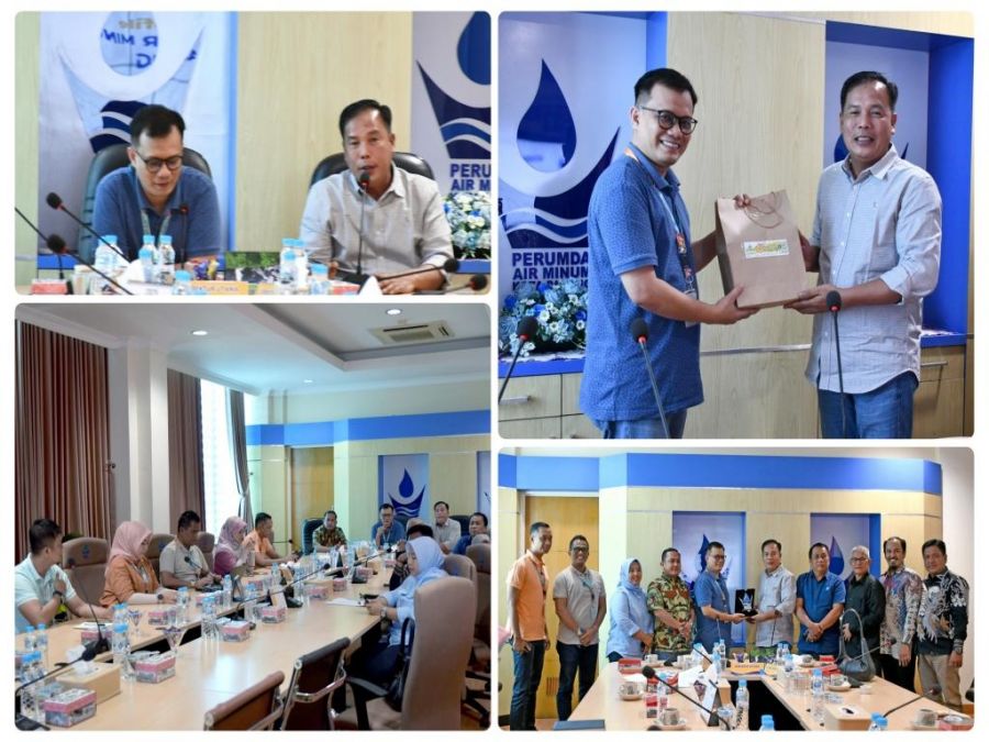Komisi II DPRD Kabupaten Bungo Kunjungi Perumda Air Minum Kota Padang
