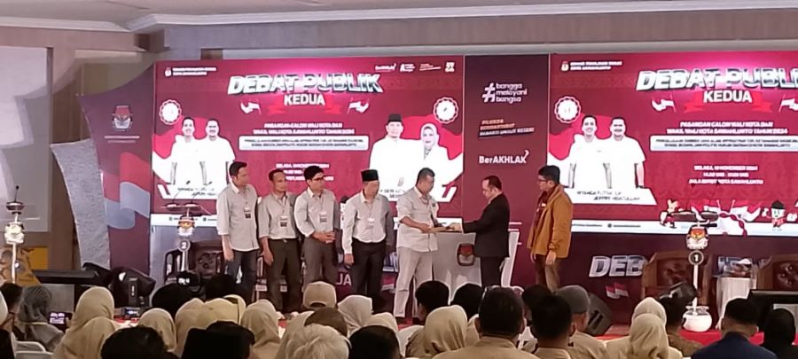 Komisi Pemilihan Umum Kota Sawahlunto kembali Gelar Debat Paslon ke 2