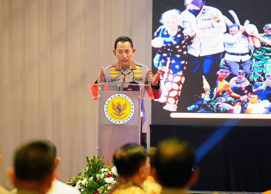 Kompolnas Award, Kapolri Serukan Polri Siap Jadi Organisasi Modern yang Tidak Anti Kritik