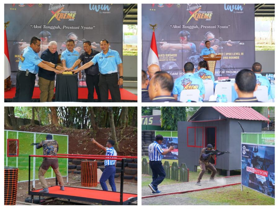 Korbrimob Polri Gelar Kejuaraan Menembak Internasional