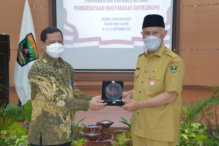 KPK Gelar Bimtek Pemberdayaan Peran Serta Masyarakat Cegah Korupsi di Sumbar