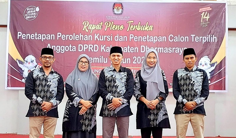 KPU Dharmasraya Klarifikasi Video Ajakan Memilih yang Beredar di Medsos