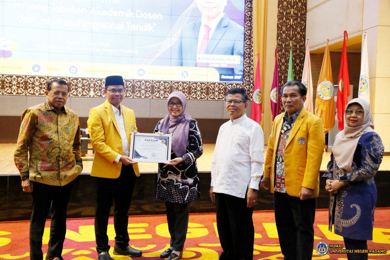 Kuliah Umum UNP Bersama Direktur Sumber Daya Dikti, Bahas Regulasi Jenjang Karir Dosen & Tendik