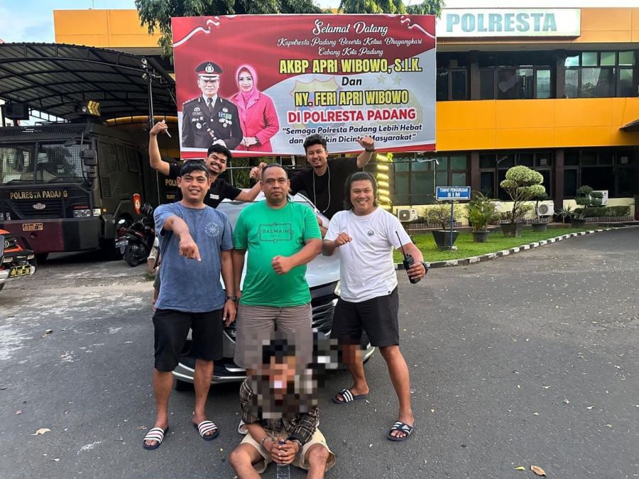 Kurang 24 Jam, Tim Klewang Polresta Padang Tangkap Pelaku Pencurian Mobil di Dadok Tunggul Hitam