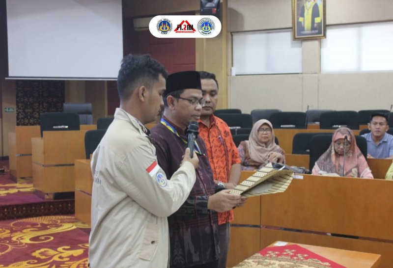 Lantik MPM KM UNP, Rektor Tekankan Pentingnya Karakter dan Integritas Kepemimpinan