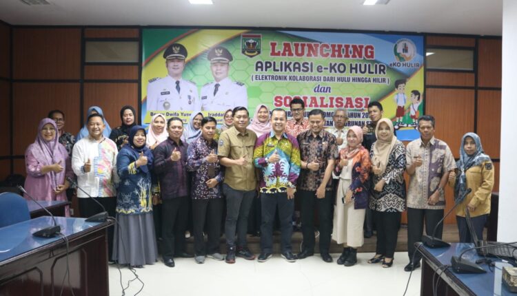 Launching Aplikasi E-KO HULIR, Plt Sekdakab Sijunjung: Cegah Stunting Dari Hulu Ke Hilir  