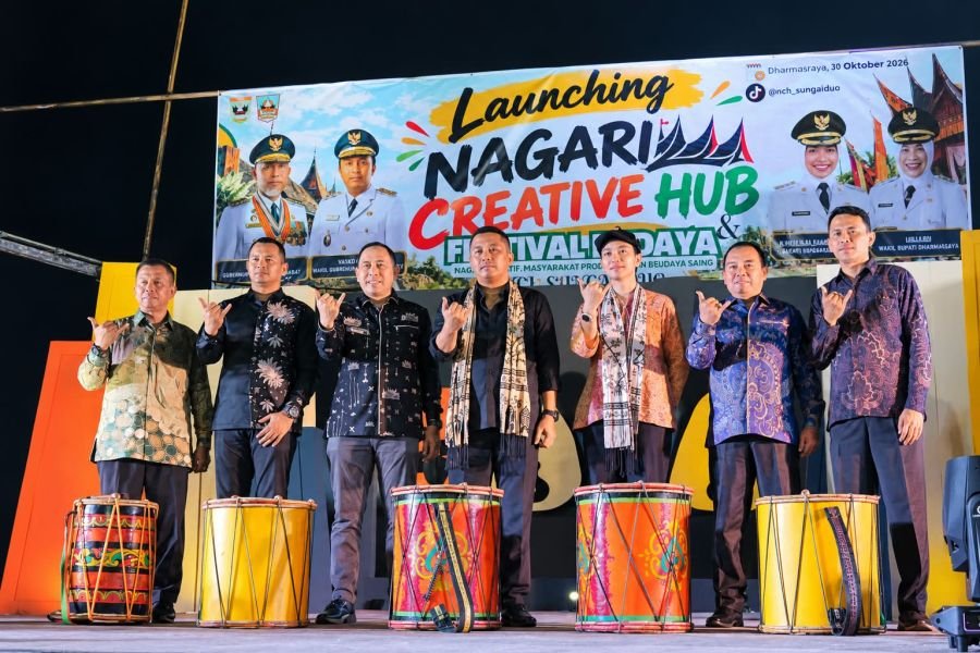 Launching NCH Sungai Duo, Wagub Vasko : NCH Hadir untuk Mendorong UMKM Sumbar Tembus Pasar Digital