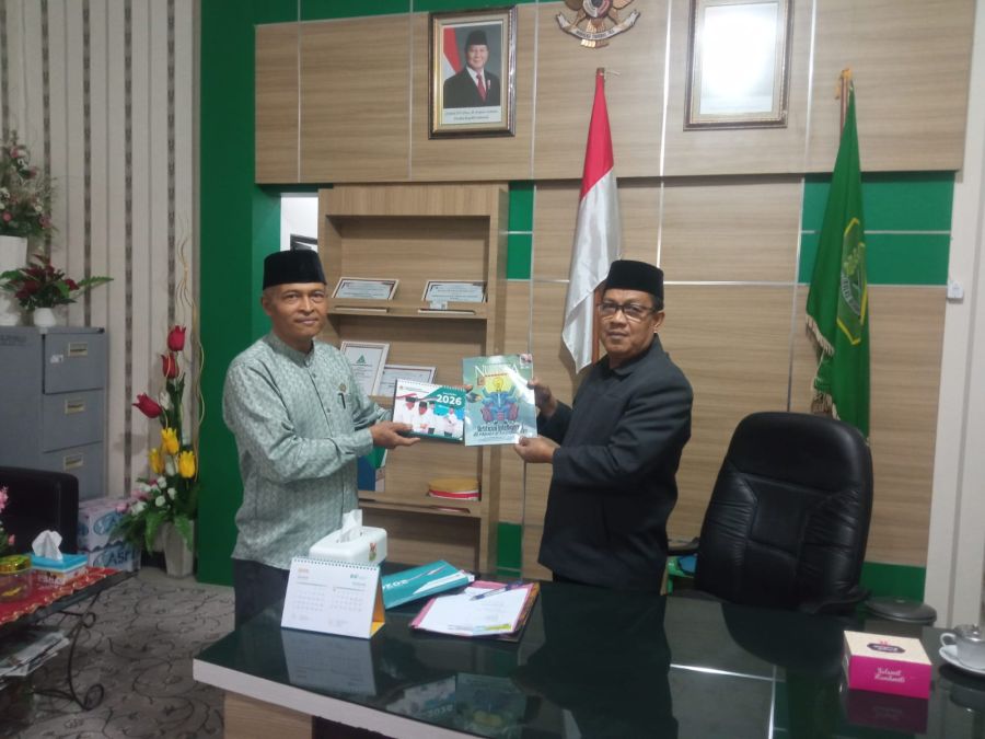 LDII Kabupaten Sijunjung Silaturahmi dengan Kakankemenag, Perkuat Sinergi Umat