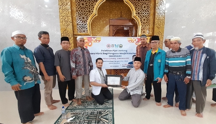 Mesjid Al-Ikhlas LDII Padang, Salah Satu Mesjid Tempat Digelarnya Pelatihan Pijat Jantung oleh IDI