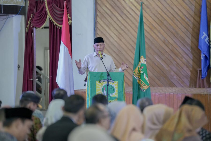 Lepas 5.036 Mahasiswa KKN Unand, Gubernur Harap Bisa Berperan Aktif Kurangi Angka Stunting di Sumbar