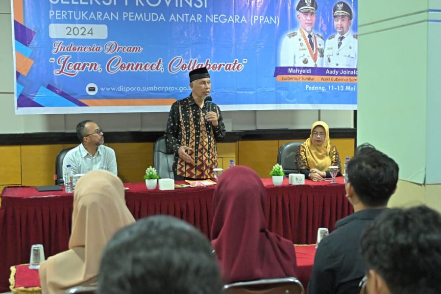 Lewat Program PPAN dan PPAP, Gubernur Buka Peluang Pemuda Sumbar Perluas Wawasan Hingga Luar Negeri