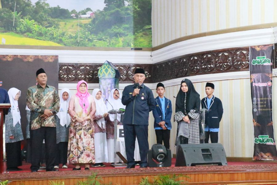 Lomba Cerdas Quran Padang TV Diapresiasi Gubernur Sumbar