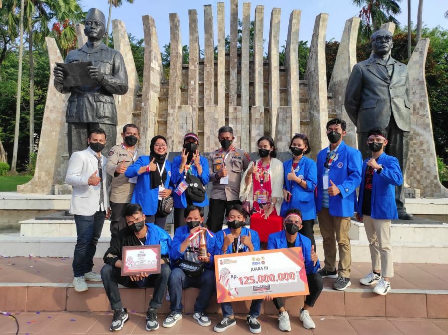 Lomba Orasi Unjuk Rasa Piala Kapolri 2021, Sumbar Raih Juara III