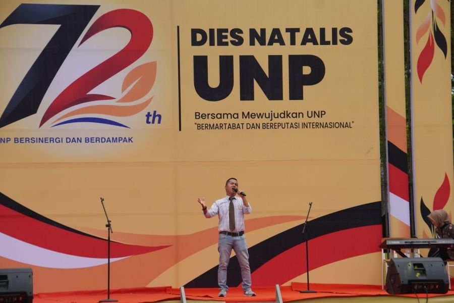 Lomba Solo Song Meriahkan Rangkaian Dies Natalis ke-72 UNP, Diikuti Lebih dari 100 Peserta