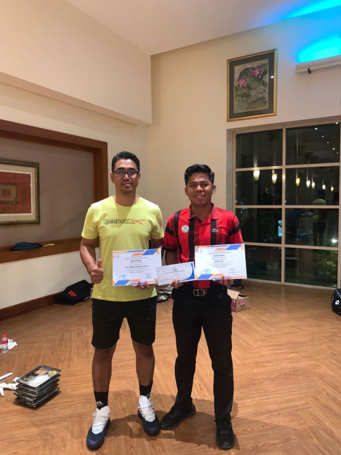 Mahasiswa Departemen Kepelatihan menjadi Wasit Nasional Soft Tenis