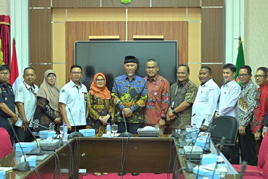 Mahyeldi Bertemu Sejumlah Pimpinan UPT-KKP RI, Bahas  Potensi Kelautan dan Perikanan Sumbar