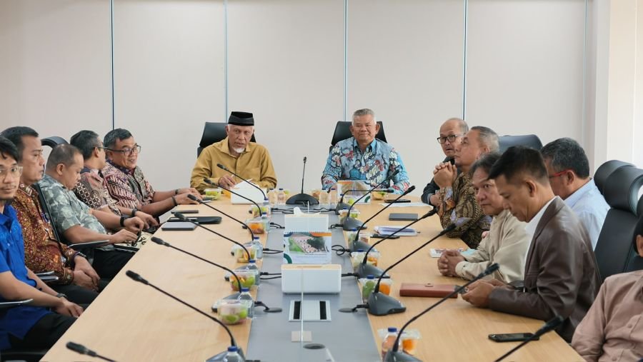 Mahyeldi Jajaki Peluang Kerja Sama dengan Bank Tanah untuk Optimalkan Pemanfaatan Tanah di Sumbar