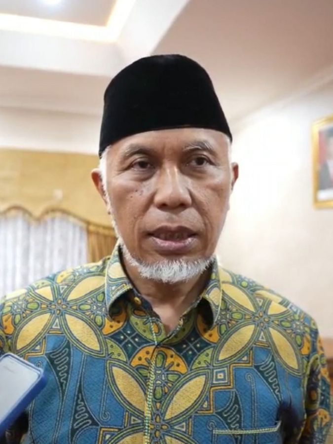 Mahyeldi Minta Dinas Terkait Sigap Merespons Erupsi Gunung Marapi, Masyarakat Dihimbau Waspada