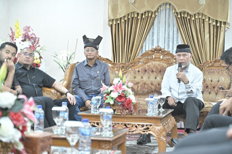 Mahyeldi Paparkan Proyek Strategis ke Menteri PU, Flyover Sitinjau Lauik hingga Pengendalian Banjir