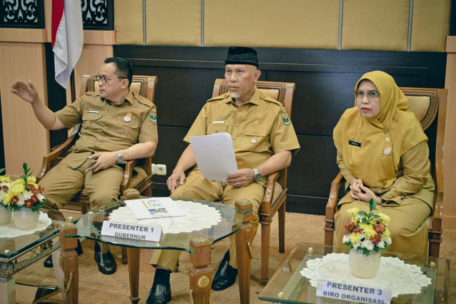 Mahyeldi Presentasi Inovasi Lilaku 4 GH Pada Tim Independen KemenPANRB, Berharap jadi yang Terbaik