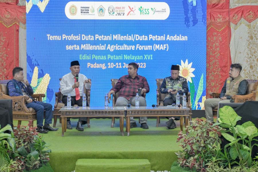 Mahyeldi Sebut Pentingnya Keterlibatan Kaum Milenial untuk Tingkatkan Daya Saing Produk Pangan Lokal
