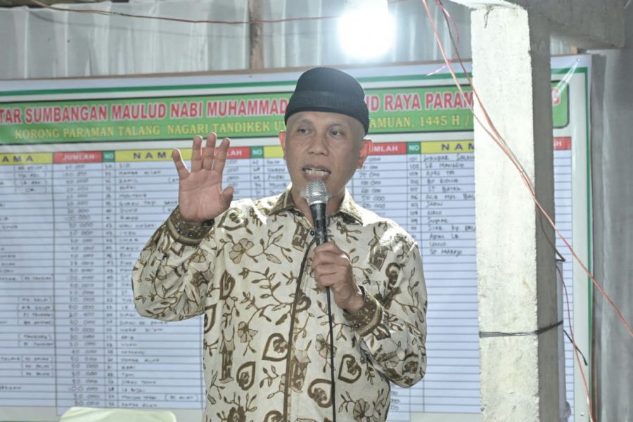 Mahyeldi Tegaskan Pembenahan Irigasi Jadi Salah Satu Prioritas Pascarentetan Bencana di Sumbar 
