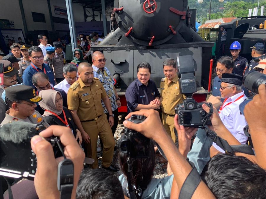 Mak Itam Sawahlunto-Muaro Kalaban Kembali Diaktifkan, Hasil Kolaborasi 4 BUMN