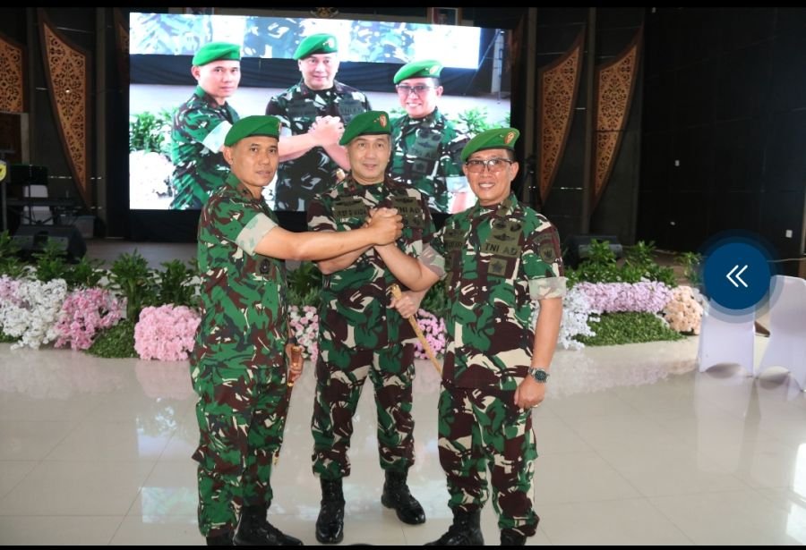 Mantan Waaspers Kasad Bidang Watpers Jabat Danrem 032/Wirabraja