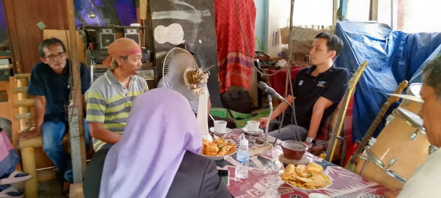 Markas Para Seniman Silo Dikunjungi Calon Walikota Riyanda Putra