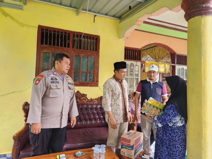 Meninggal karena Kecelakaan, Polres Padang Pariaman Kunjungi Keluarga KPPS